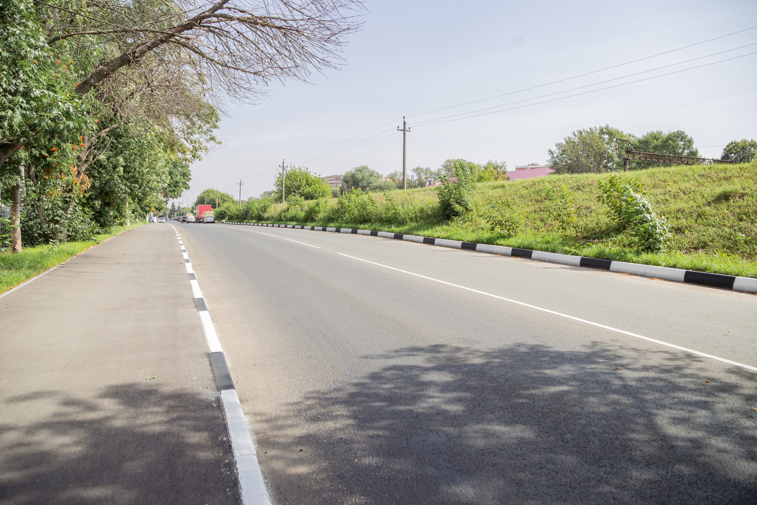 Прошла приемка дороги на улице Военных Автомобилистов в Рязани